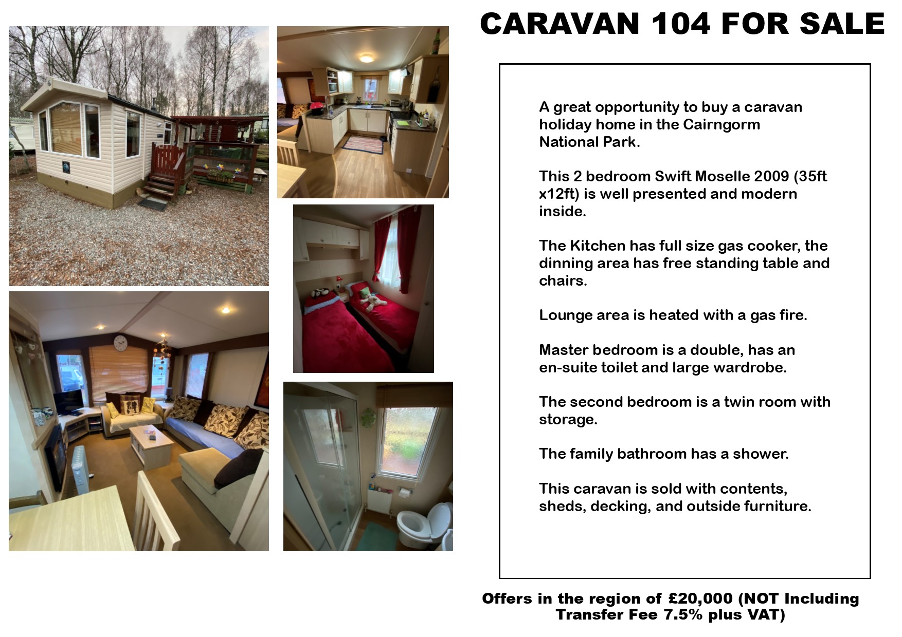 Caravan For Sale Camping In Aviemore